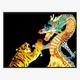 Diamond Painting Set S824 Tiger-Dragon 50 x 40 cm