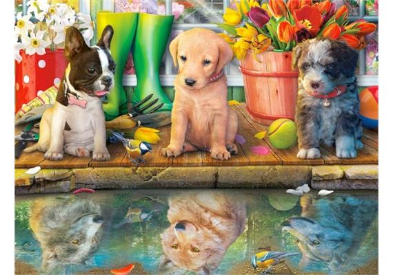 Diamond Painting Set SD005 Dogs 50 x 40 cm