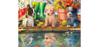 Diamond Painting Set SD005 Dogs 50 x 40 cm