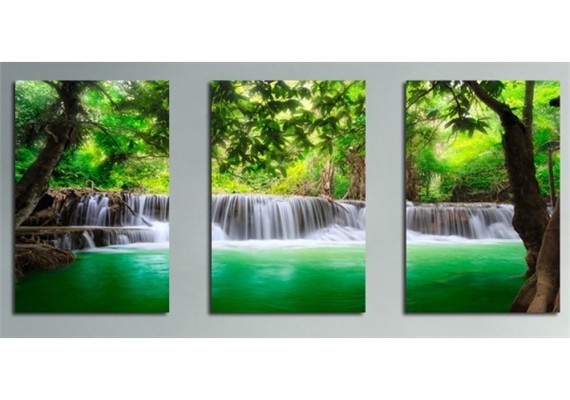 Diamond Painting Set TF222 3 Bilder - Waterfall