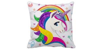 Diamond Painting Set Unicorn Kissen 40 x 40 cm