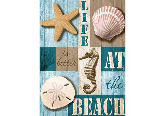 Diamond Painting Set Y0072 Beach 50 x 40 cm