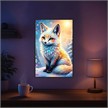 Diamond Painting - Snow Foxy - ECKIGE STEINE 40 x 60 cm | Bild 6