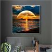 Diamond Painting Sonnenaufgang 24 x 24 cm | Bild 3