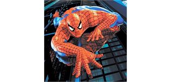 Diamond Painting Spiderman 40 x 40 cm, runde Steine