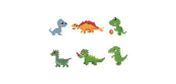 Diamond Painting Sticker DIY Kit - Dinosaur