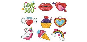 Diamond Painting Sticker Girl Power