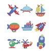 Diamond Painting Sticker Transportmittel