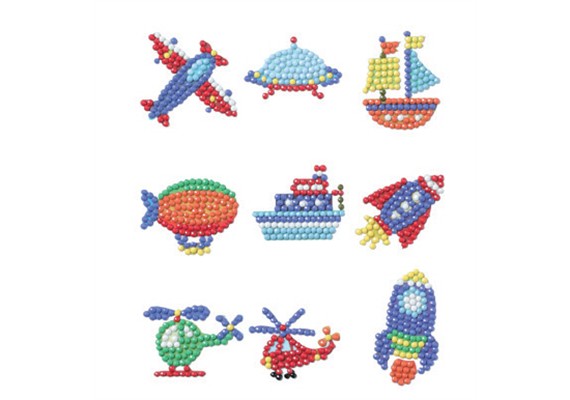 Diamond Painting Sticker Transportmittel