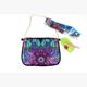 Diamond Painting Tasche Blüte mit Reissverschluss