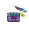 Diamond Painting Tasche Blüte mit Reissverschluss