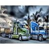 Diamond Painting Trucks 34 x 44 cm ECKIGE Steine