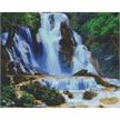 Diamond Painting Wasserfall 40 x 50 cm, runde Steine | Bild 2