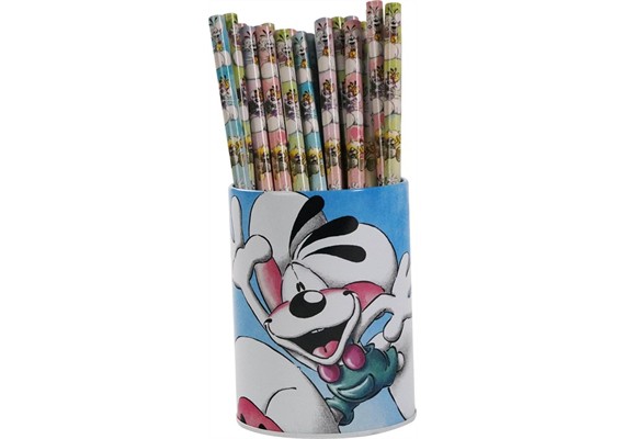 Diddl Bleistift-Set 24 Stifte & 1 Stiftehalter