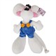 Diddl Plüschtier in blauer Latzhose 30 cm