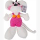 Diddl Plüschtier in rosa Latzhose 30 cm