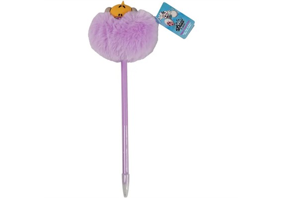 Diddl Pompon-Stift lila Pimboli