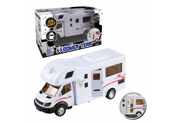 Die Cast Motorhome Wohnmobil weiss 17 cm