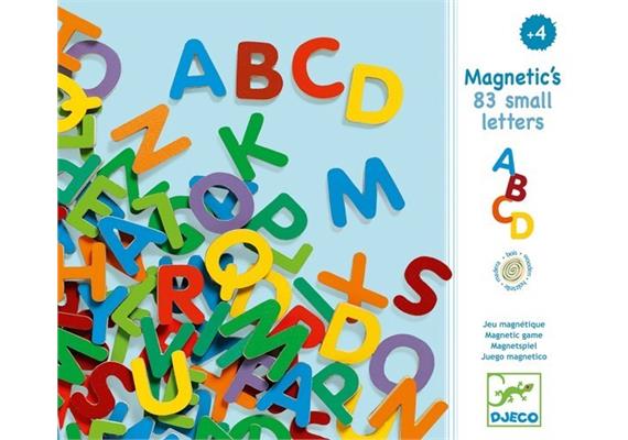 Djeco 03101 Magnete 83 Buchstaben gross
