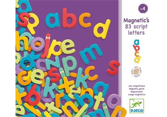 Djeco 03102 Magnete 83 Buchstaben klein