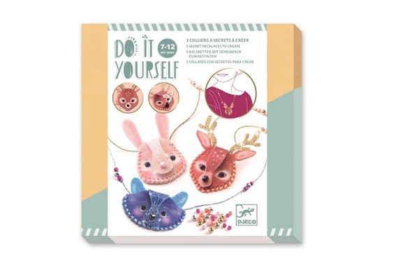 Djeco 07997 - Funkelnde Geheimhalsketten