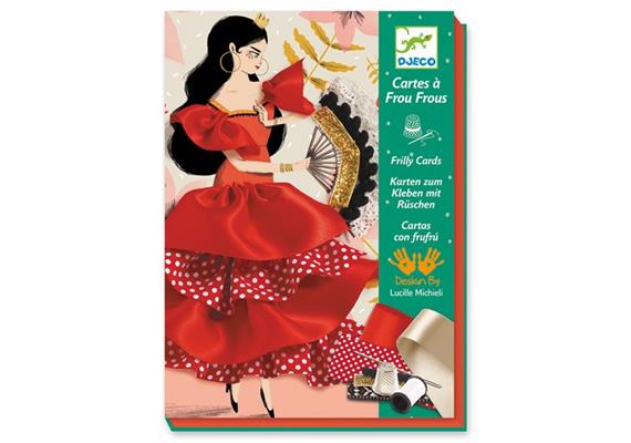 Djeco 08674 Nähen Flamenco
