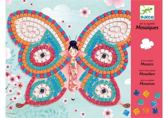 Djeco 08898 Mosaik Schmetterling