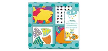 Djeco 09052 Stickerbilder Fische