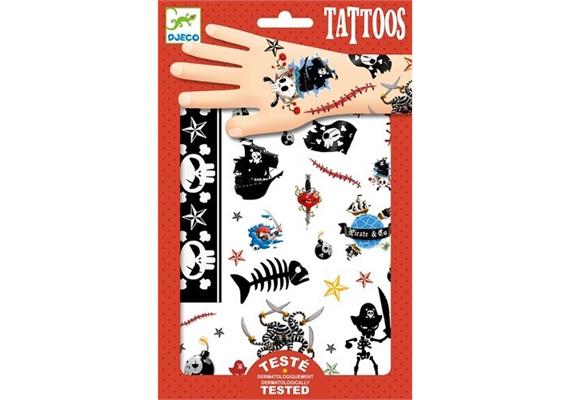 Djeco 09584 Tattoos Piraten