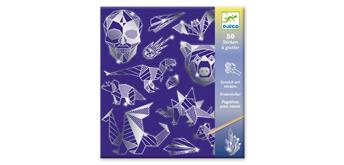 Djeco 09737 Metal Scratchsticker Eisen