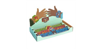 Djeco DD03456 Wickelarmbänder Dino/Tiger/Held assortiert