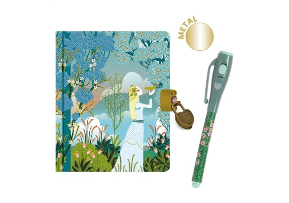 Djeco DD03652 Geheimes Tagebuch Charlotte klein