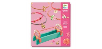 Djeco DJ00035 Makramee-Armbänder Rosa