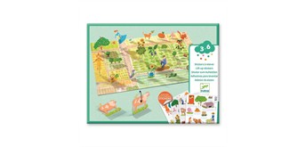 Djeco DJ00045 Sticker zum Aufstellen Auf dem Bauernhof