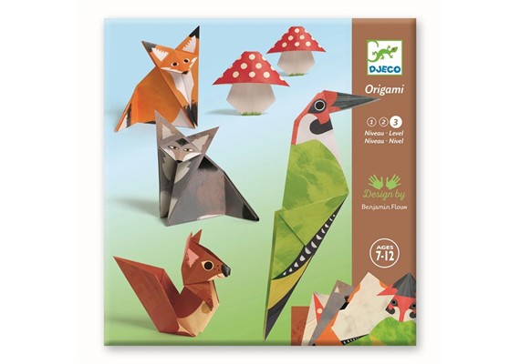 Djeco DJ08704 Origami Waldtiere