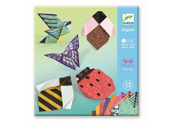 Djeco DJ08707 Origami Gartentiere