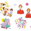 Djeco DJ09053 Stickerbilder Prinzessin | Bild 2