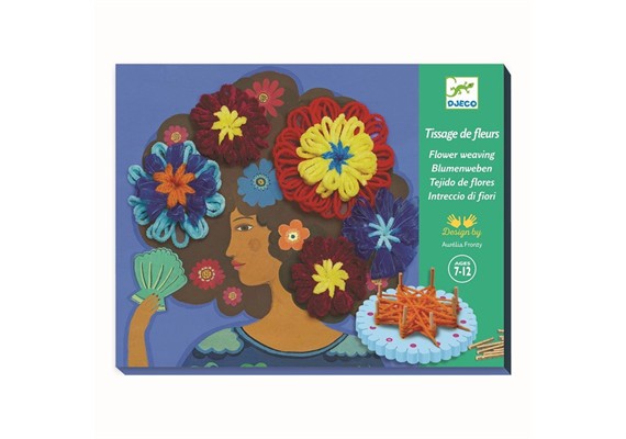 Djeco DJ09354 Blumen weben