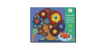 Djeco DJ09354 Blumen weben