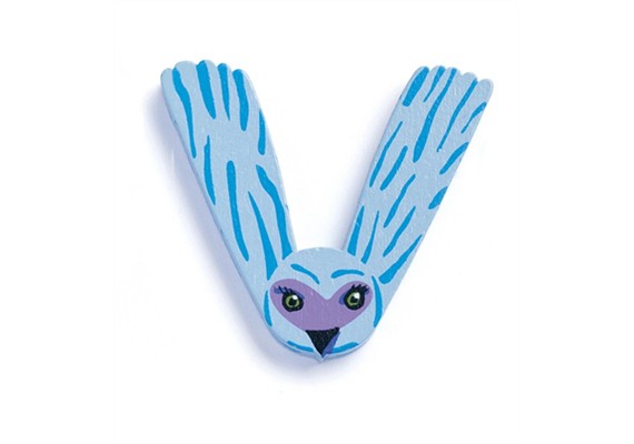 Djeco Tierbuchstaben V