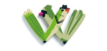 Djeco Tierbuchstaben W