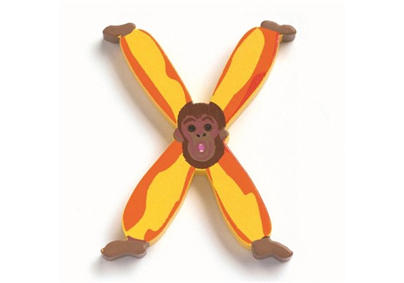 Djeco Tierbuchstaben X