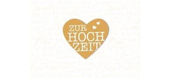 Doppelkarte Federleicht 555 - Hochzeit