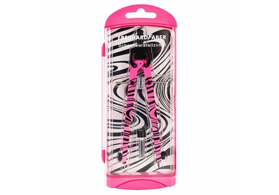 Eberhard Faber - Schnellverstellzirkel neon pink Ø 39 cm