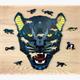 Eco-Wood-Art - Holzpuzzle Panther mit Spieltieren