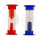 Eduplay 130165 Zahnputzuhr mit Sauger blau oder rot
