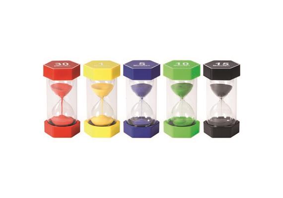Eduplay Riesen Sanduhren-Set 2, 3, 5, 10, 15 Minuten