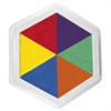 Eduplay Riesenstempelkissen, Multicolor, 6 Farben