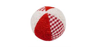 Efie Rassel Ball klein weiss/rot