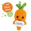 Emotional Support Veggies Häkelset Karotte | Bild 2